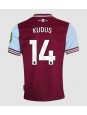 Moški Nogometna dresi replika West Ham United Mohammed Kudus #14 Domači 2024-25 Kratek rokav